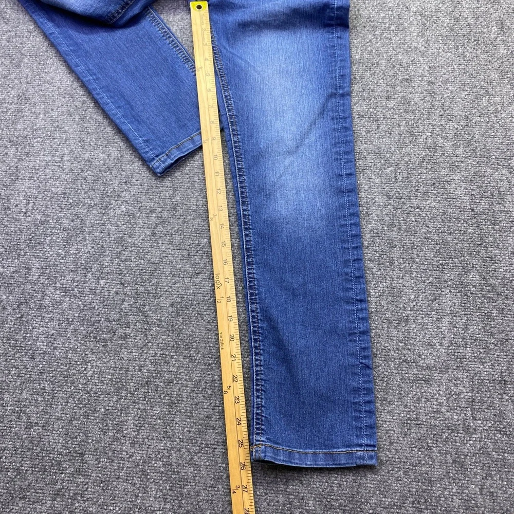 Diesel Kid Waykee J US Regular Straight Leg Blue Stretch Jeans Size 12Y